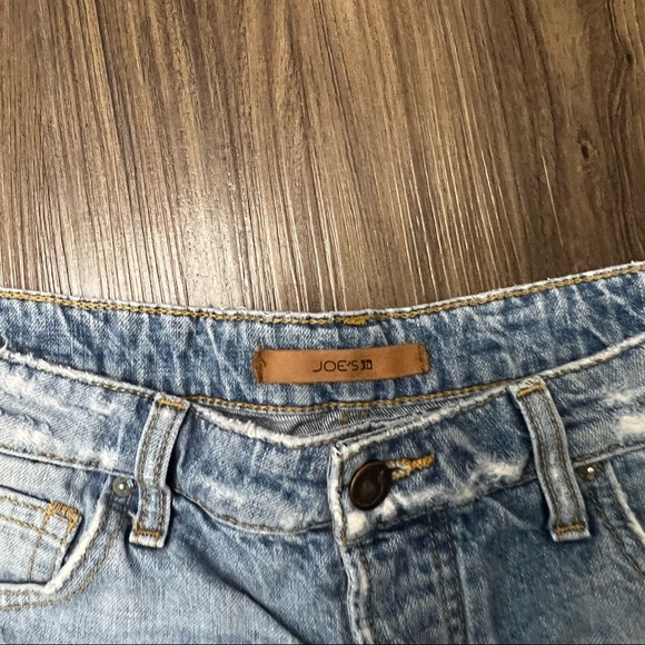 Joe's Jeans Collector's Edition Tayla Shorts sz 28 distressed cut off shorts - Picture 4 of 12